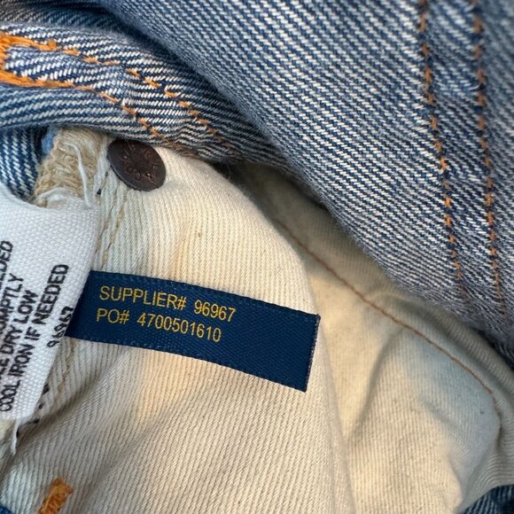 Polo Ralph Lauren Jeans Womens 28\32 Astor Boyfriend Ripped Distressed Denim - Picture 16 of 16